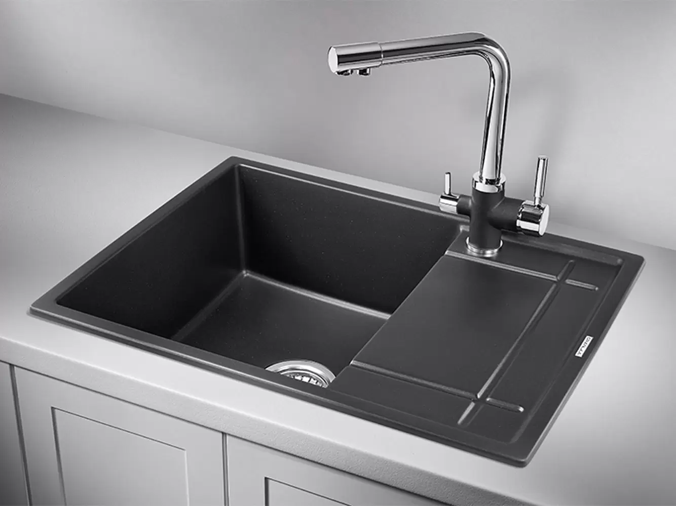 Кухонная мойка кварцевая Granula 6501