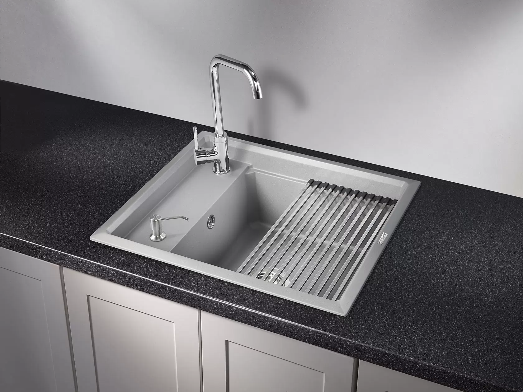 Кухонная мойка кварцевая Granula KS-6004
