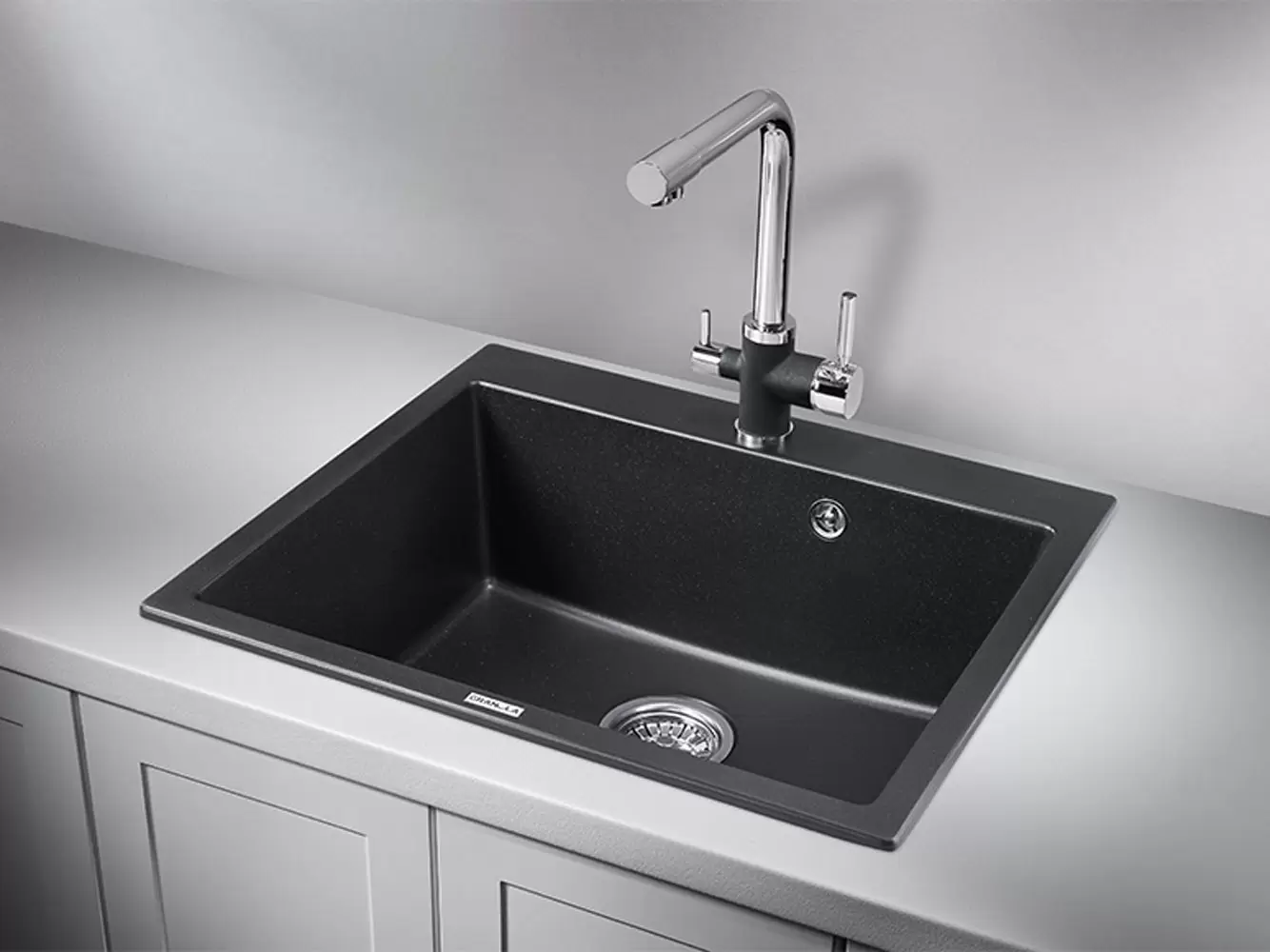 Кухонная мойка кварцевая Granula 6001