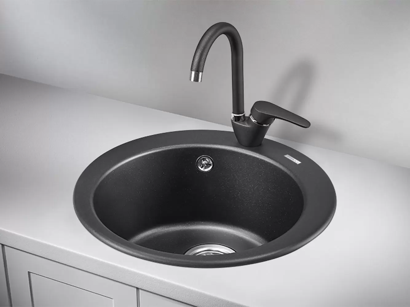 Кухонная мойка кварцевая Granula 4801