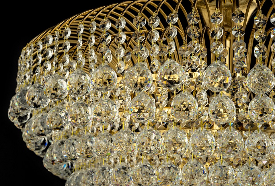 Люстра на штанге Arti Lampadari Empoli Gold Empoli E 1.2.80.100 G