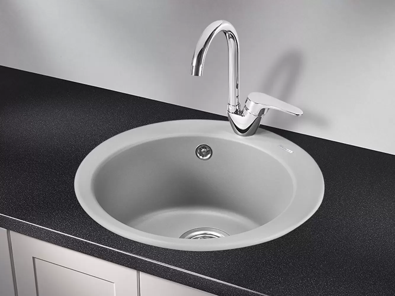 Кухонная мойка кварцевая Granula 4801