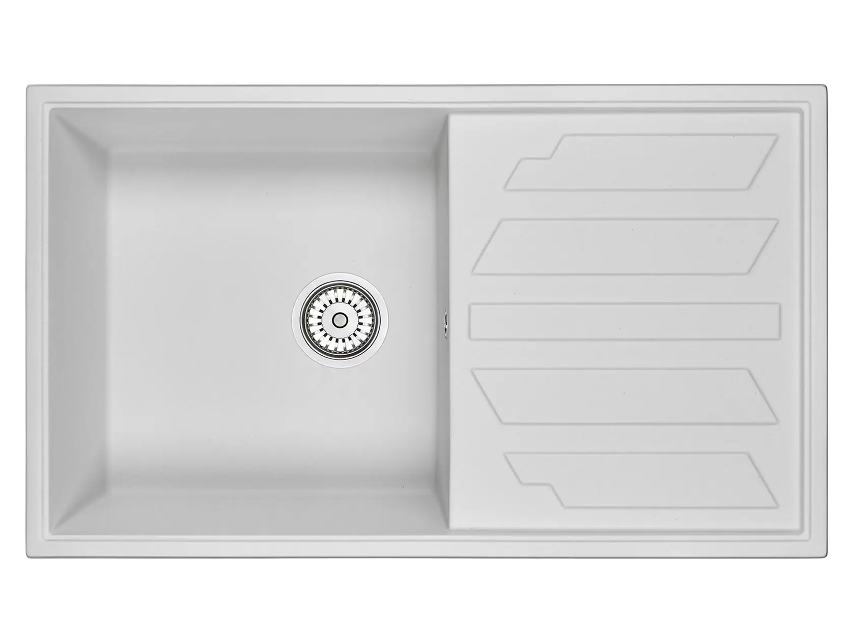 Кухонная мойка кварцевая Granula 8601