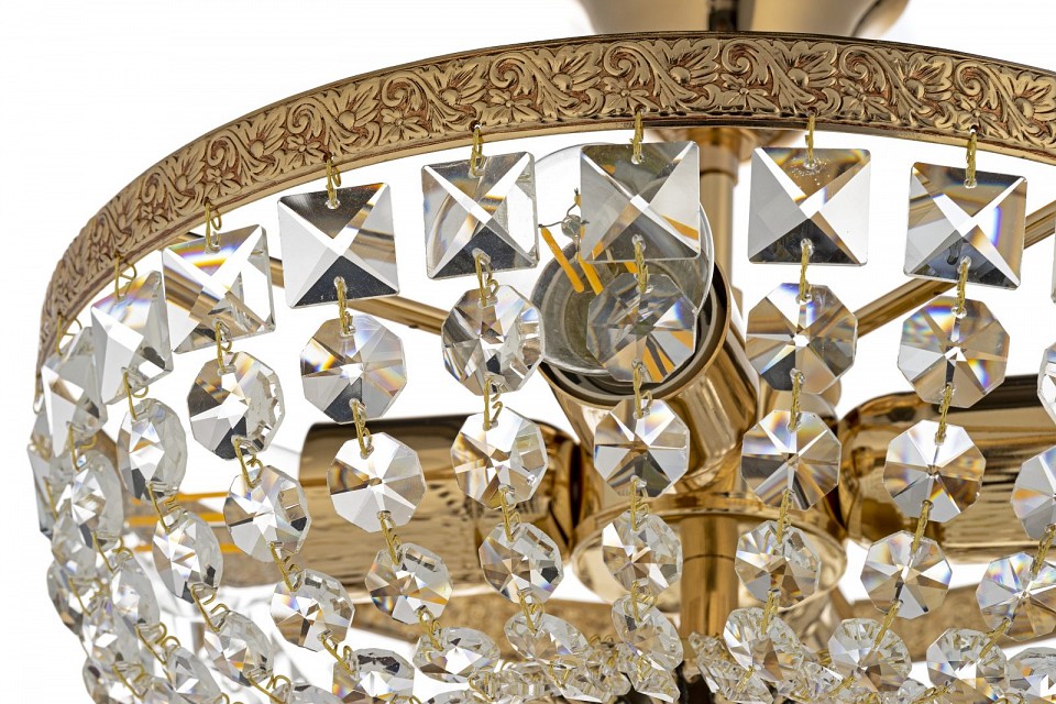 Люстра на штанге Arti Lampadari Favola Gold Favola E 1.3.30.101 G