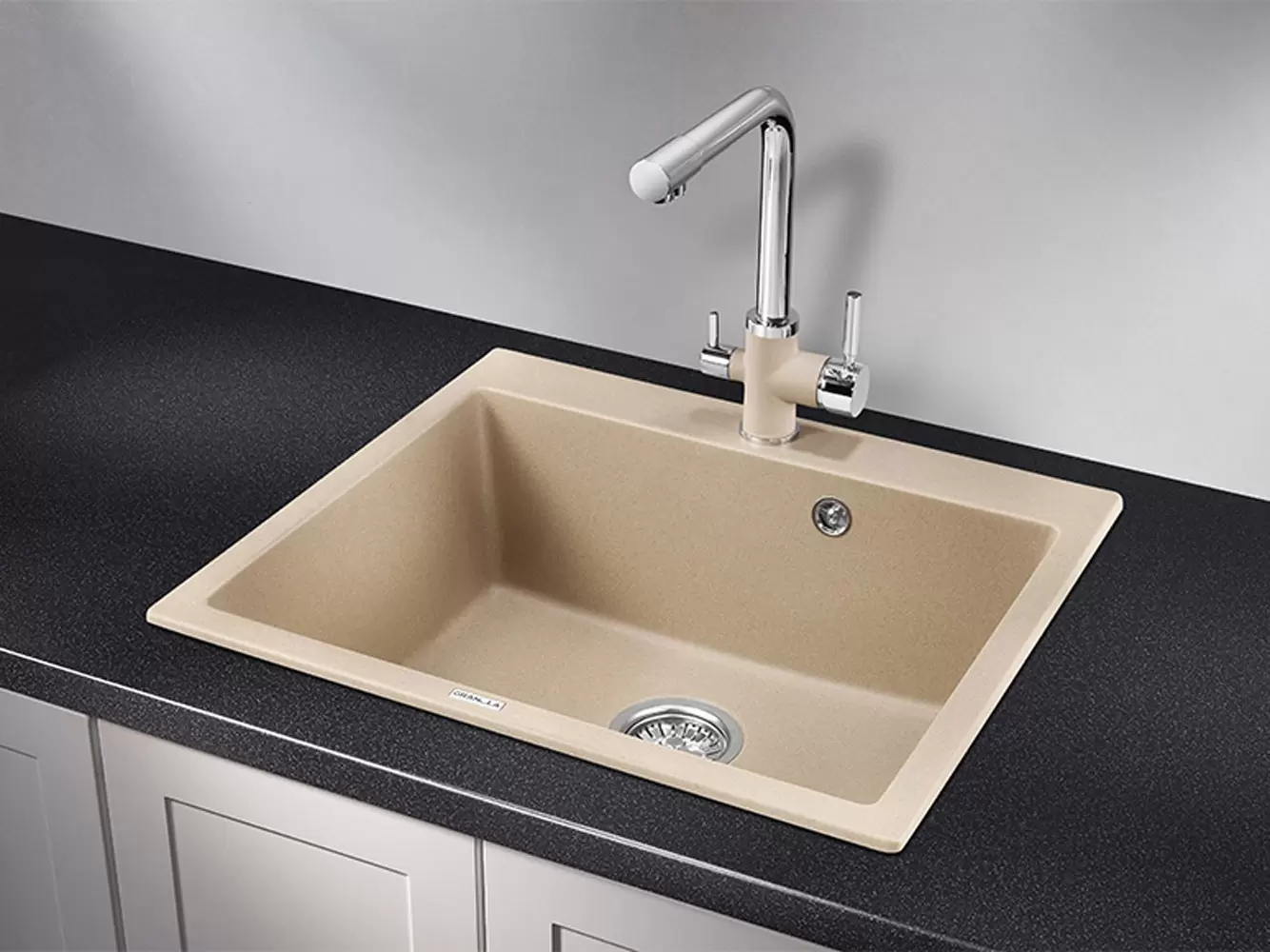 Кухонная мойка кварцевая Granula 6001