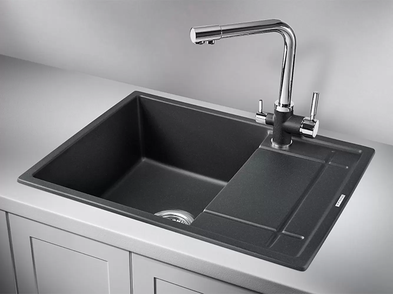 Кухонная мойка кварцевая Granula 6501