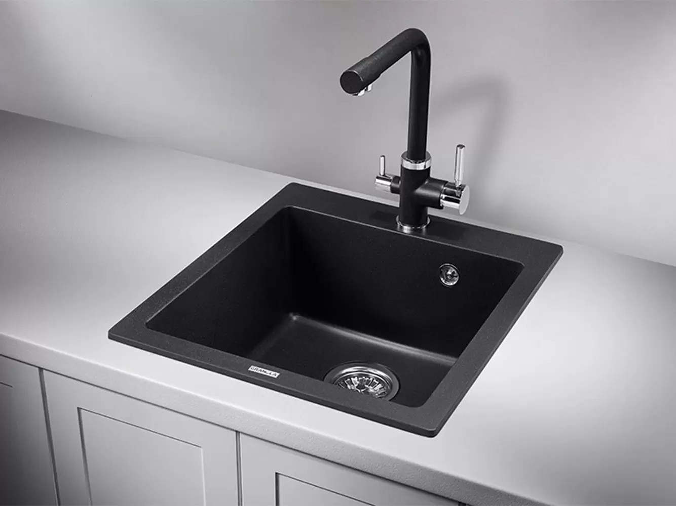 Кухонная мойка кварцевая Granula 4651