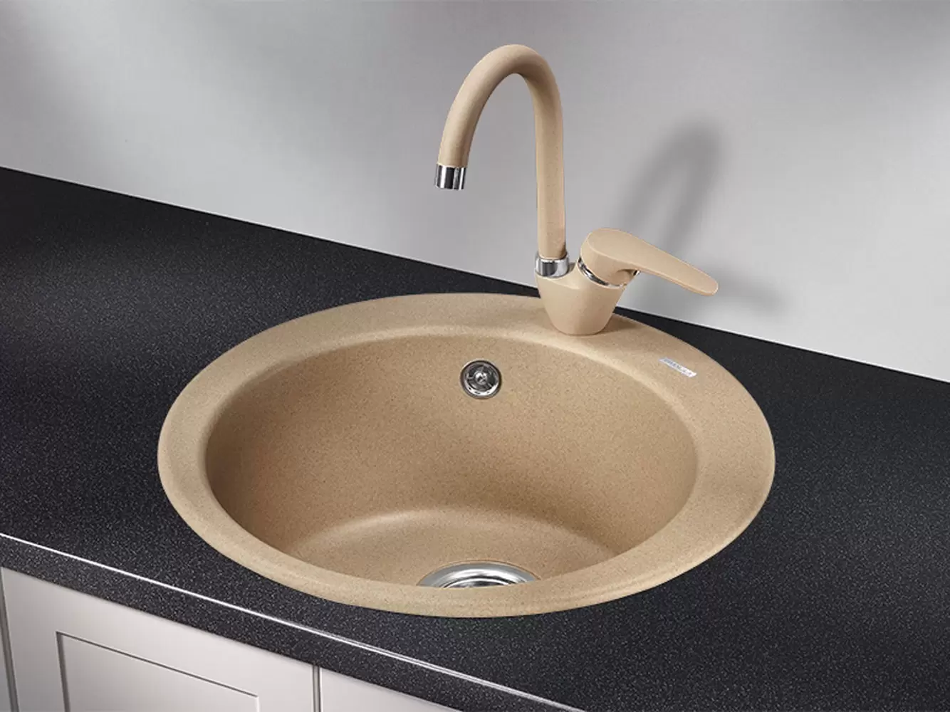 Кухонная мойка кварцевая Granula 4801