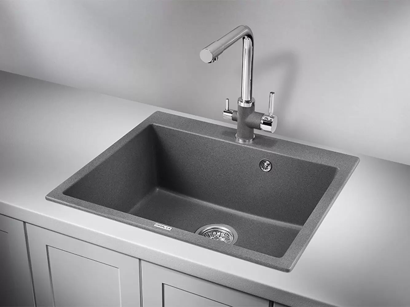 Кухонная мойка кварцевая Granula 6001