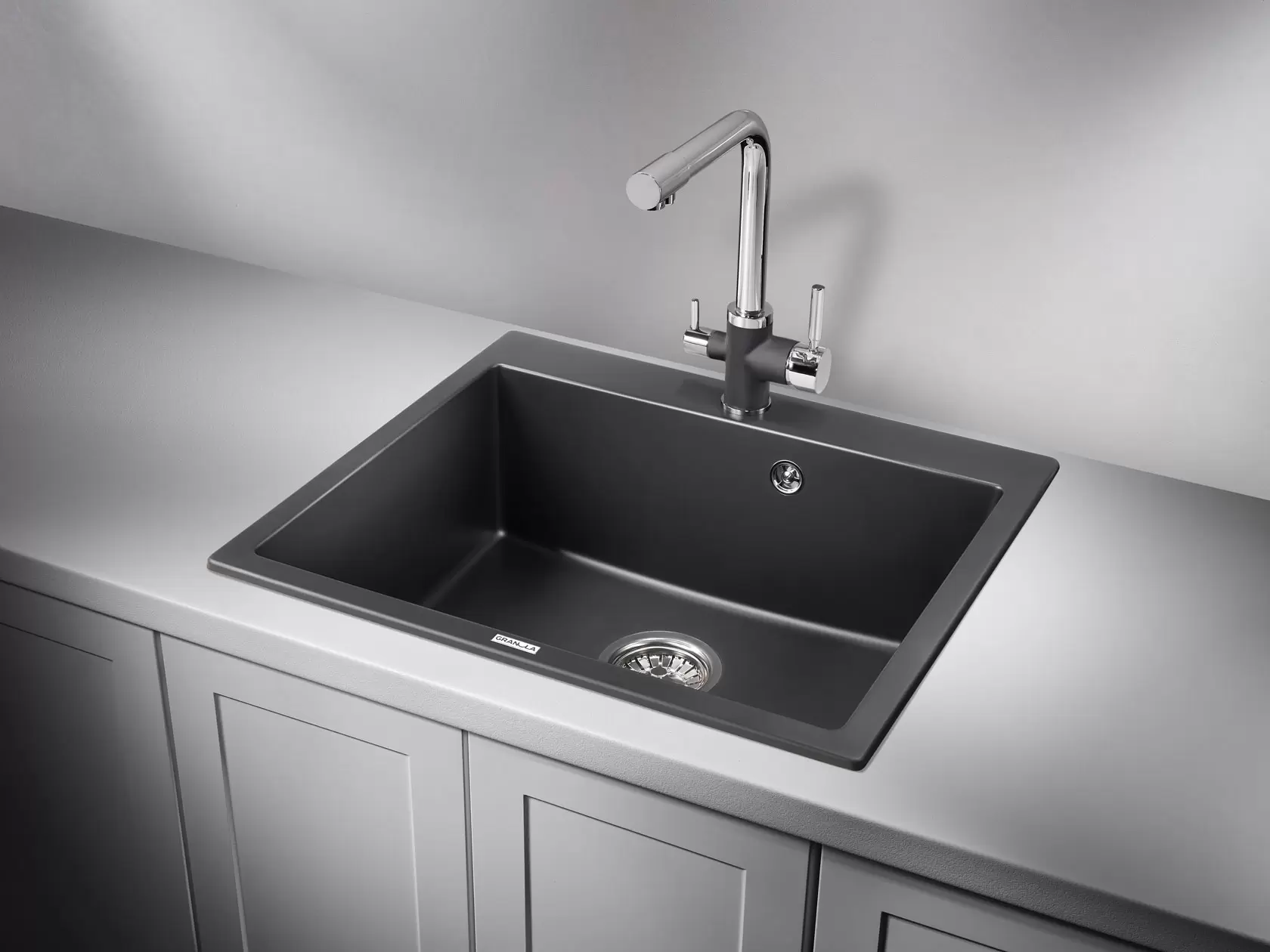 Кухонная мойка кварцевая Granula 6001