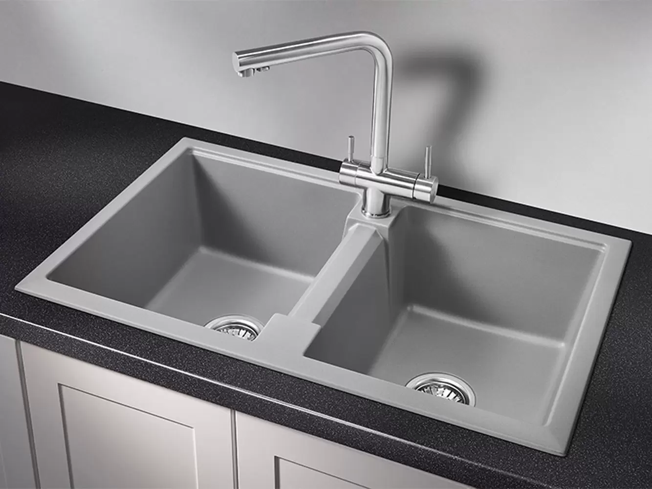 Кухонная мойка кварцевая Granula 8101