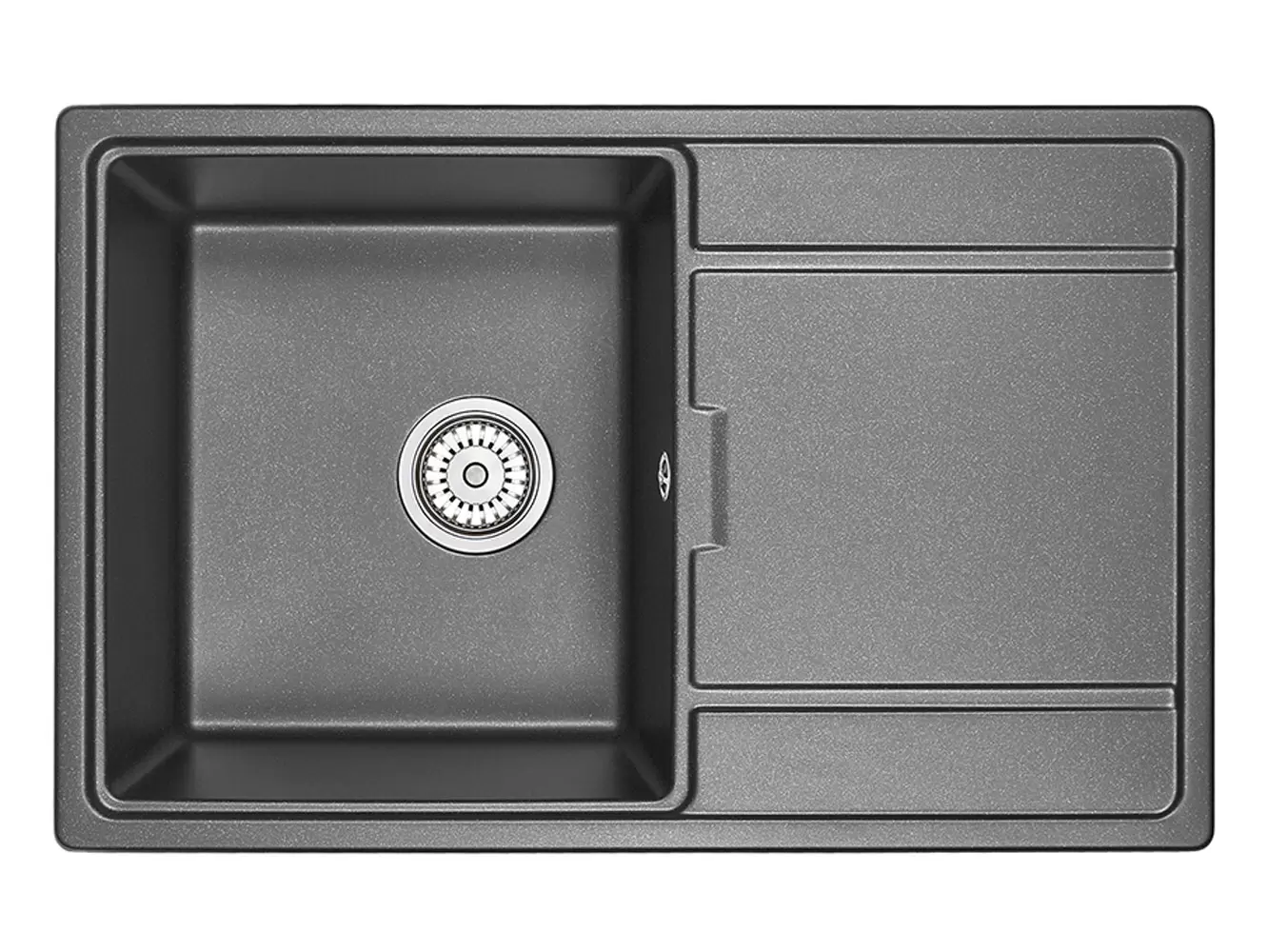 Кухонная мойка кварцевая Granula 7804