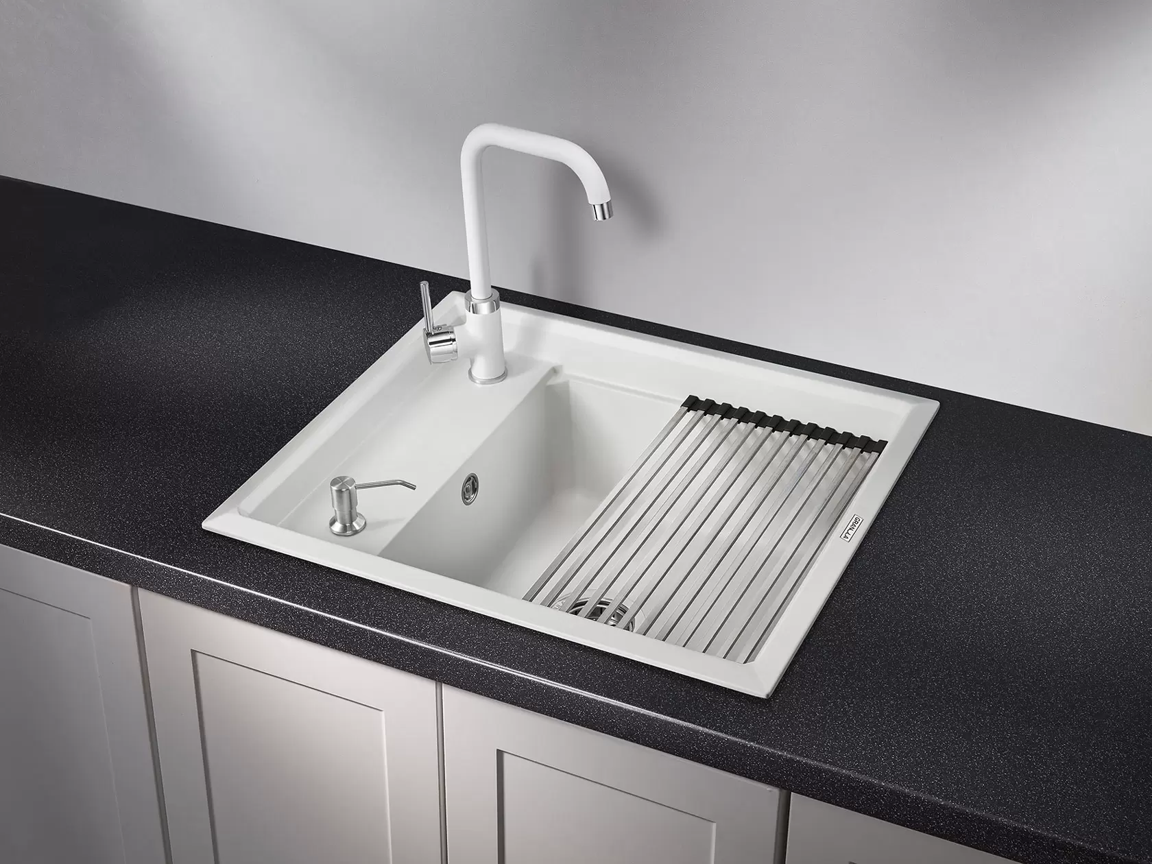 Кухонная мойка кварцевая Granula KS-6004
