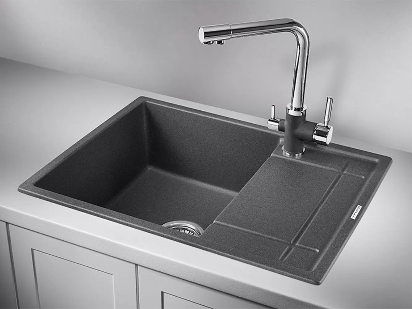 Кухонная мойка кварцевая Granula 6501