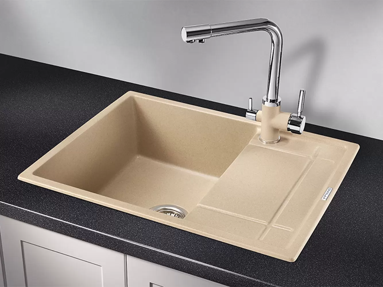 Кухонная мойка кварцевая Granula 6501