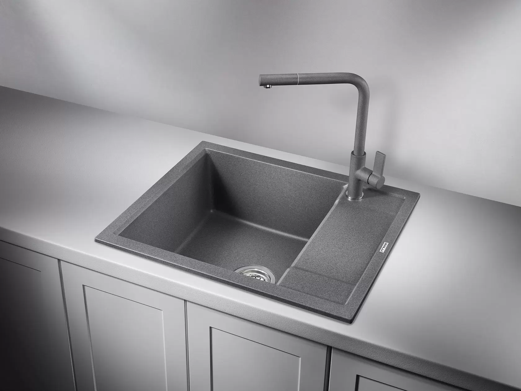 Кухонная мойка кварцевая Granula 6002
