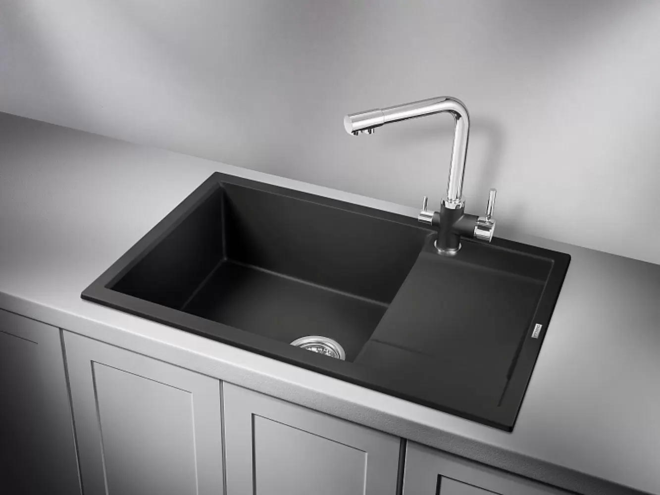 Кухонная мойка кварцевая Granula 7805