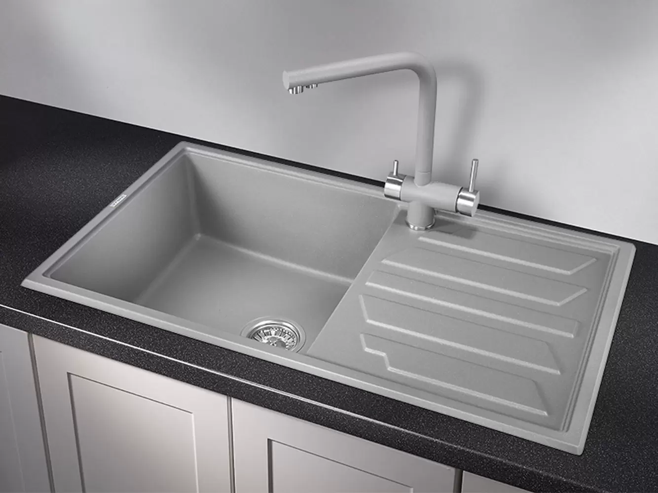 Кухонная мойка кварцевая Granula 8601