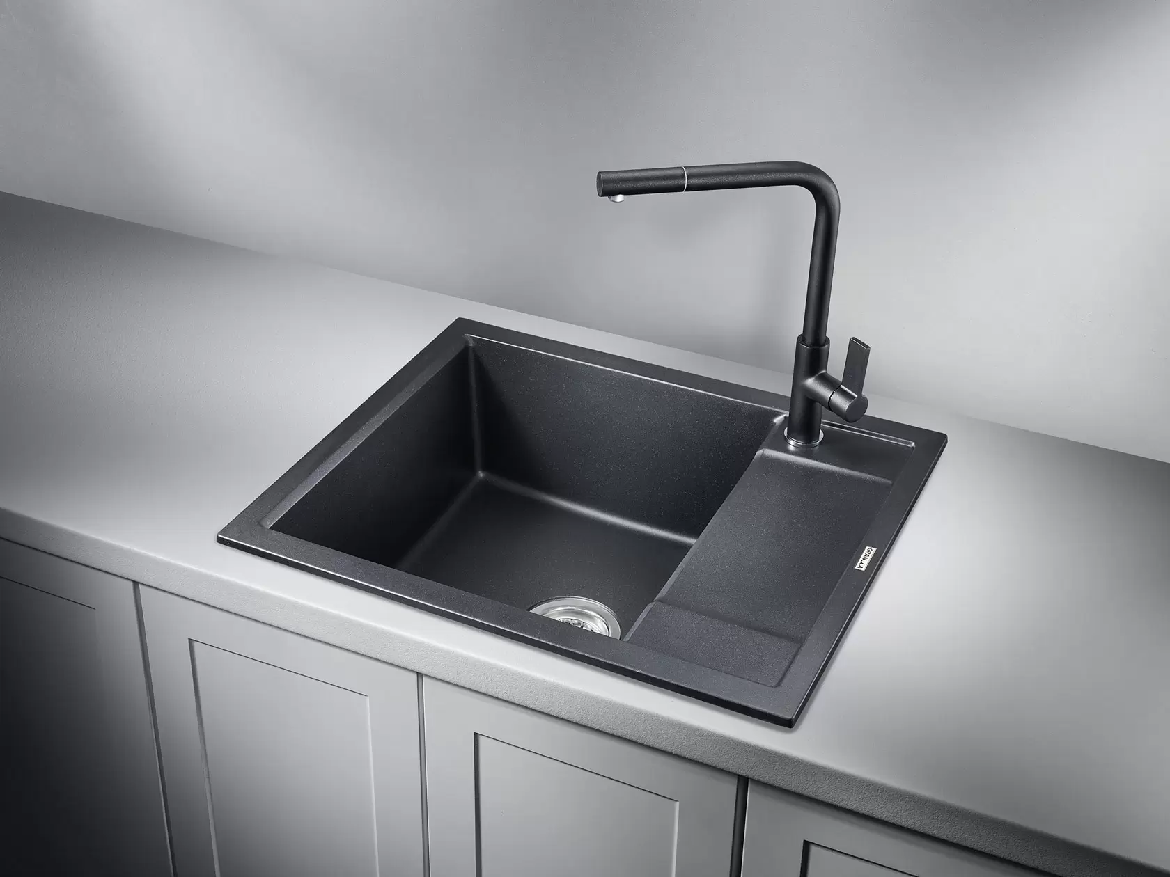 Кухонная мойка кварцевая Granula 6002