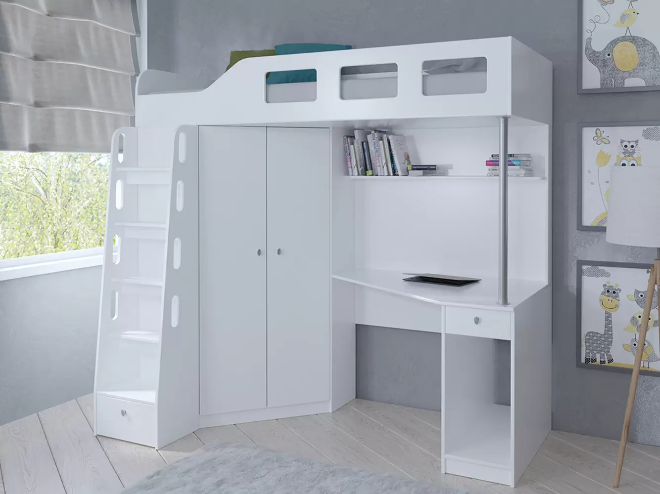 Кровать-чердак Астра 7