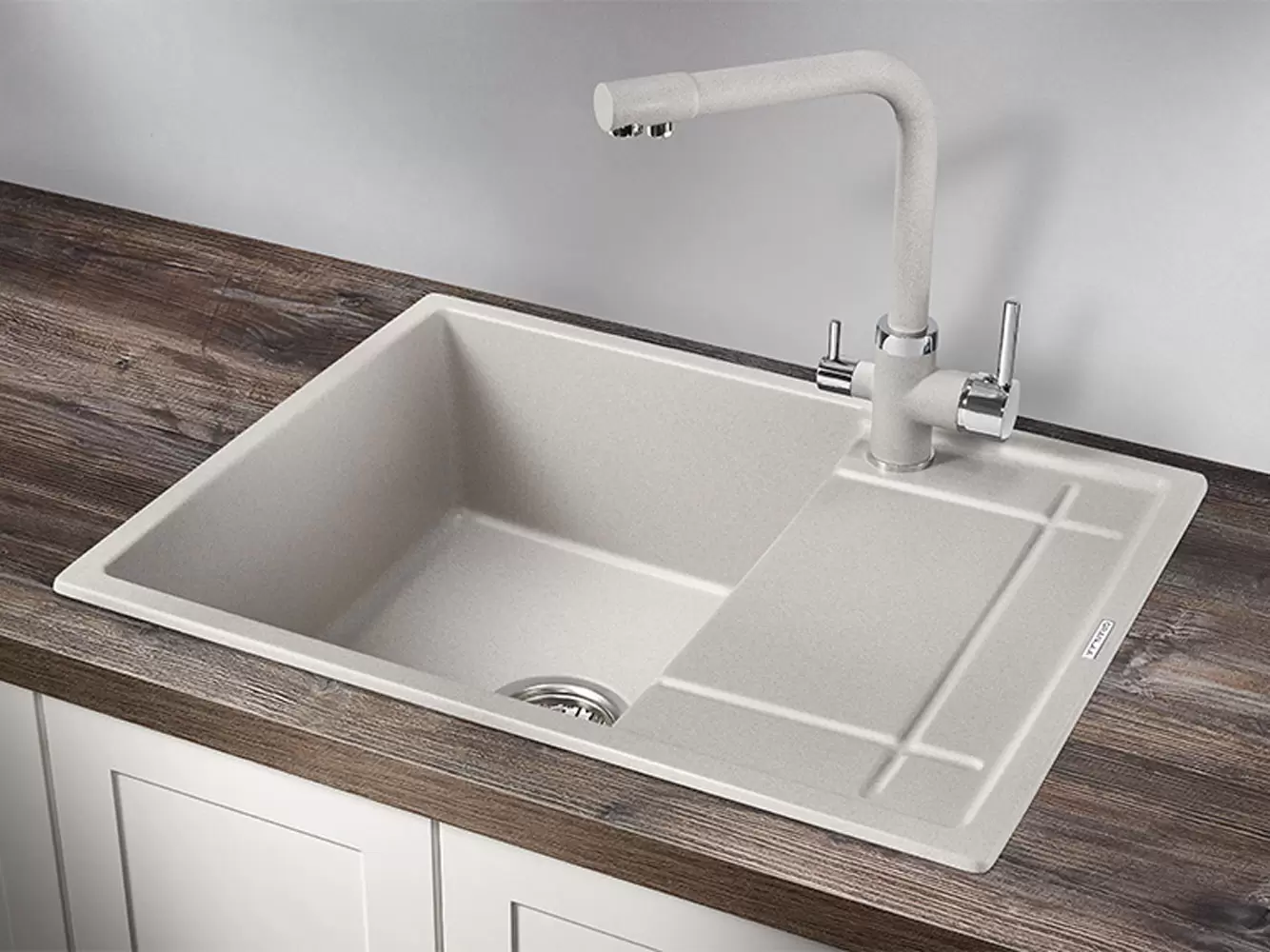 Кухонная мойка кварцевая Granula 6501