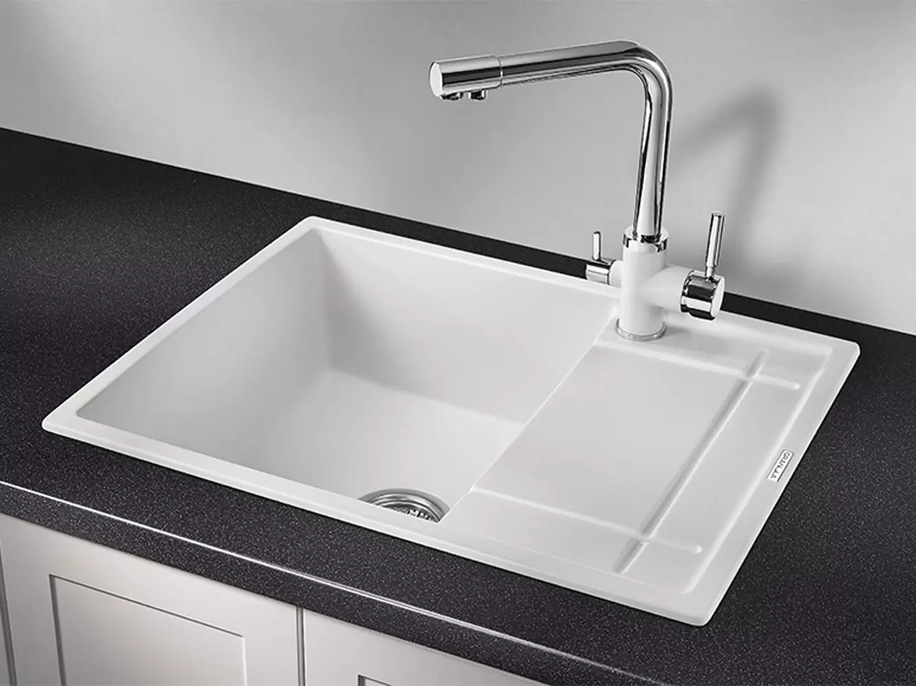 Кухонная мойка кварцевая Granula 6501